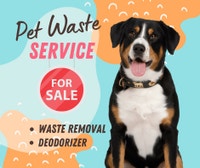 pet waste removal business for sale