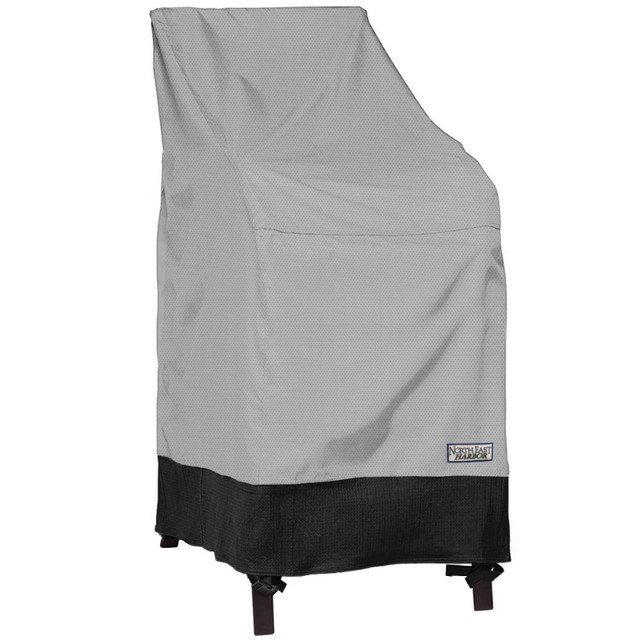 Outdoor Stackable-Chair Patio Cover - 28"W x30"Dx49"H - Gray/BLK in Patio & Garden Furniture in Oshawa / Durham Region
