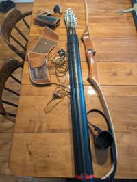 Recurve bow archery package