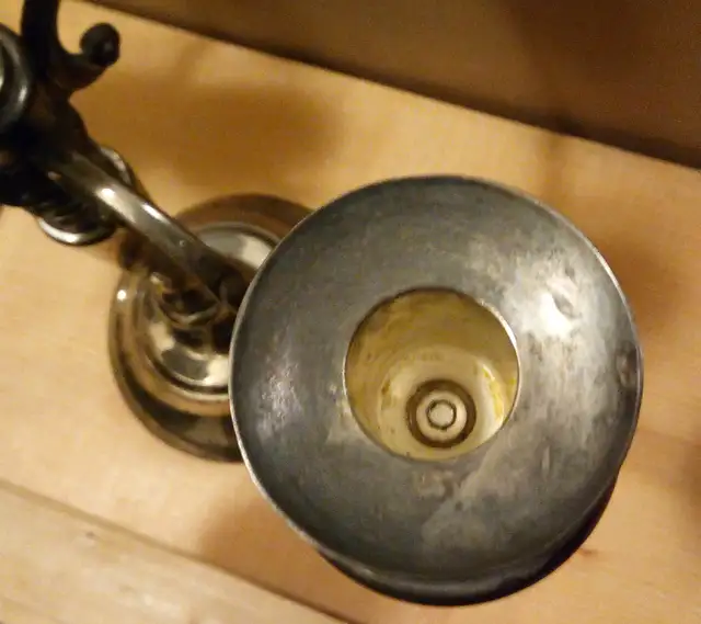 Empire style Pair Five-branch Candle Holders, Silvered in Home Décor & Accents in City of Montréal - Image 5