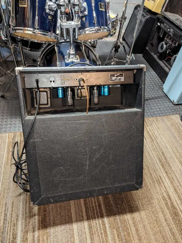 Vintage Rare Garnet "The Deputy 1" 50W All Tube Plexi Combo15"EV in Amps & Pedals in Winnipeg - Image 7