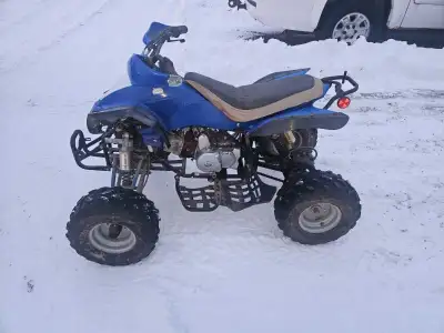 110cc ATV for sale. Sport edition (upgraded suspension, higher sitting than usual). Runs, drives, an...