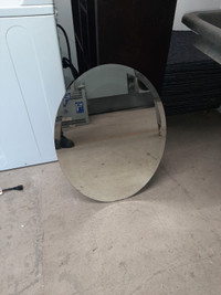 Oval mirror 