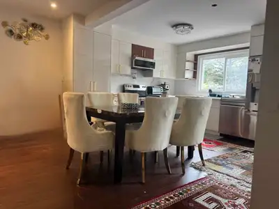 Beautiful and spacious main and upper floors of a detached home available for rent in a quiet, famil...