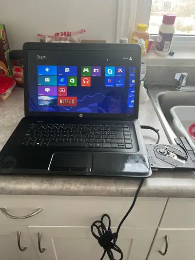 HP 15”. Laptop w/DVD player, View more