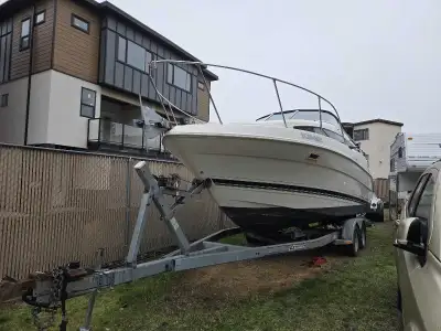 Bayliner Cierra – 23.5 ft Well-maintained and ready for the water. Features include: 350 V8 engine Y...