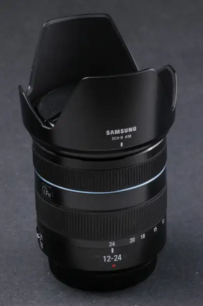 Samsung NX 12-24mm f4-5.6 ED Wide-Angle Zoom, View more