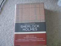 Complete Sherlock Holmes Huge Hardcover Book - Like New!