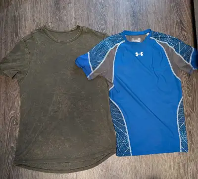 Men's Lululemon and Under Armour shirts, View more