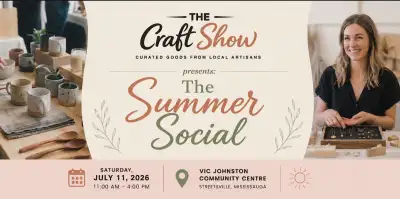 Vendor Call Application Open- The Craft Show Mississauga, View more