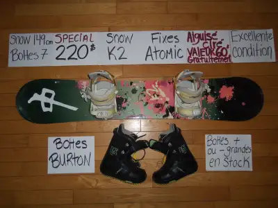 Plusieurs ensembles de snowboard planche a neige snow, View more