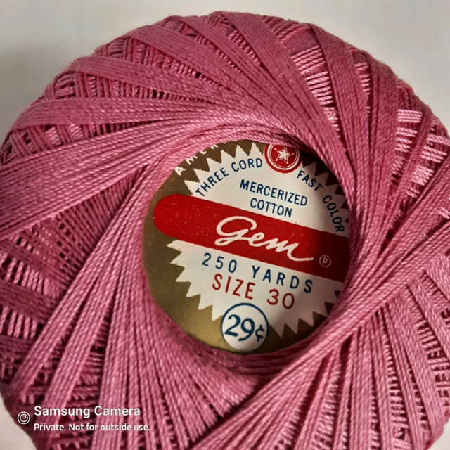 Antique Gem 3 Cord Fast Color Size 30 Mercerized Cotton 250yd in Arts & Collectibles in Calgary - Image 5