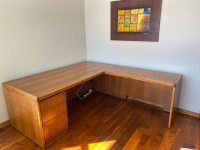 Executive Oak Desk