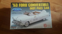 New Sealed Lindberg 1953 Ford Indy Pace Convertible Kit