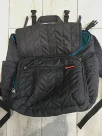 Skip Hop Diaper Bag Backpack, Multi-Function Baby Travel Bag