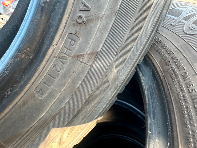 225/60r16 Yokohama ice guard ic52 M+S SET OF 4-USED in Tires & Rims in Mississauga / Peel Region - Image 3