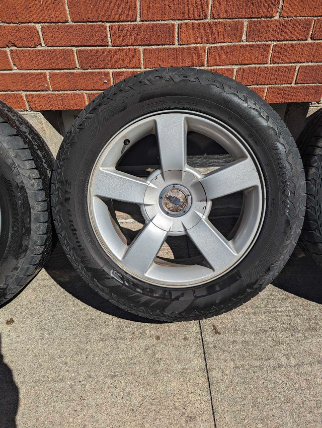 Silverado SS rims with Hankook Dynapro AT2 275/55/20 tires in Tires & Rims in Kitchener / Waterloo - Image 3