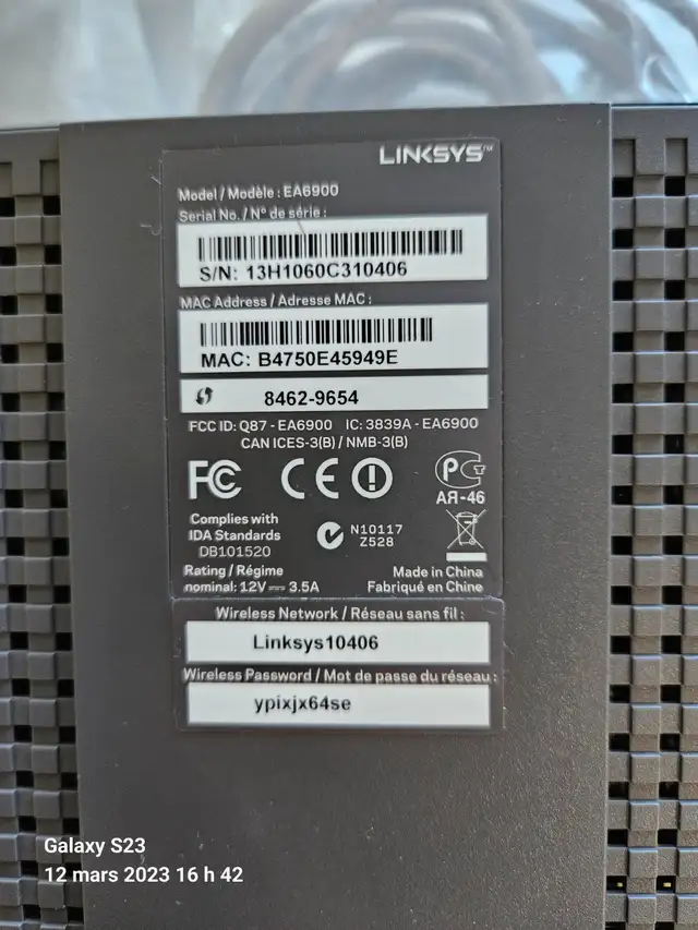 Rooter EA6900 Linksys in Networking in Edmundston - Image 4