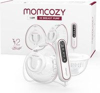 Momcozy V2 Ultra-Light Hands free breast pump, Latest model -NEW