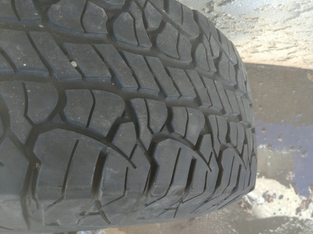 235/75R15 on Alloy 5x4.5" Rim BFGoodrich Tire in Tires & Rims in Lethbridge - Image 4