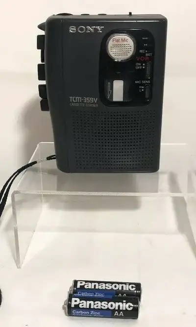 Sony Portable Cassette Recorder, View more