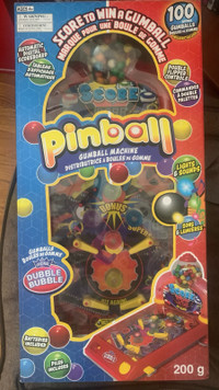 Dubble Bubble Pinball Gumball Machine