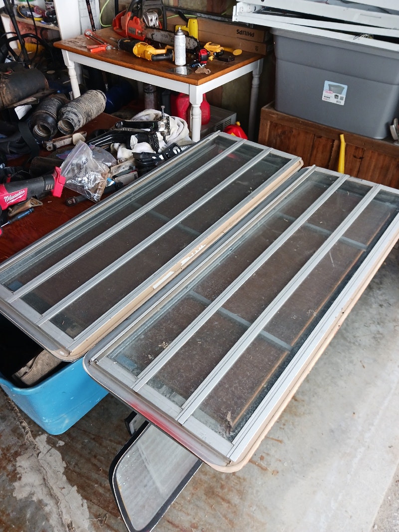 VW bus jalousie louvered windows Other Parts & Accessories Owen