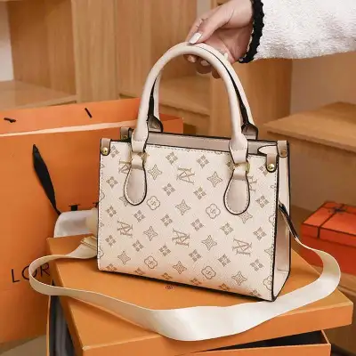 Fancy Two Tone Shoulder Bag, View more