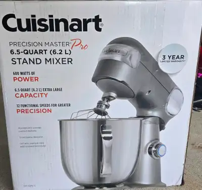 Brand New Cuisinart 6.5QT Professional Stand Mixer, View more