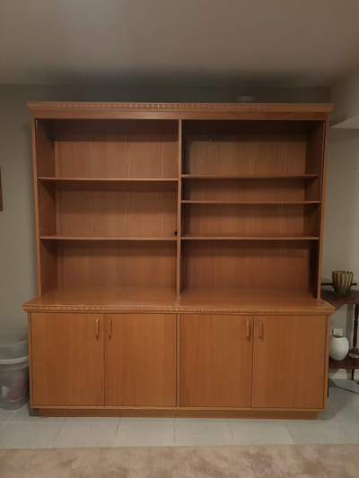 Oak Custom made wall unit, View more