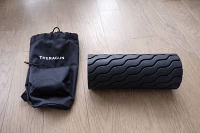 TheraGun Vibrating Foam Roller (Multiple Speeds) + Carry Bag, View more
