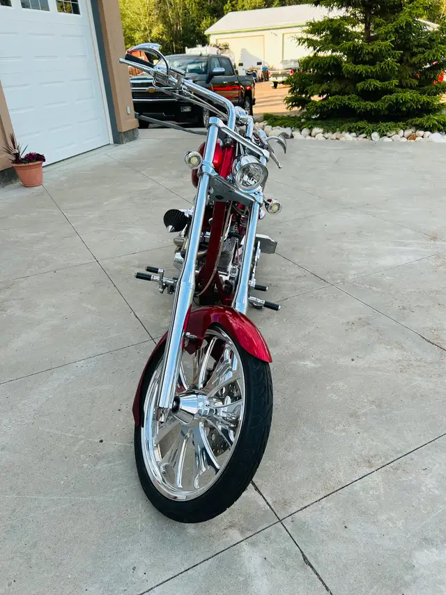 2008 Big Bear Venom Chopper Motorcycle in Street, Cruisers & Choppers in St. Albert - Image 8