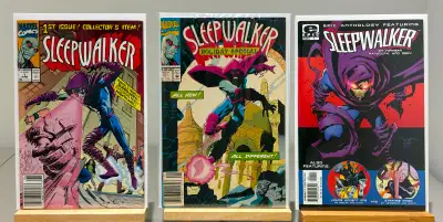 Sleepwalker key comics: Sleepwalker #1 UPC/newsstand, Anthology, View more