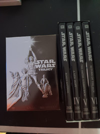 The original Star Wars trilogy DVD set