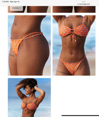 Orange bikini - S 