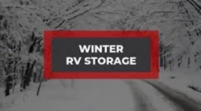 Winter Outdoor Storage for RV's & Tent Trailers ONLY | Storage ...