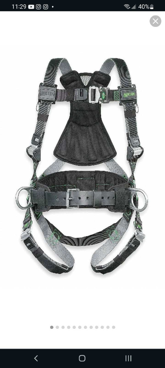  Honeywell Miller Revolution DualTech Harness - Chemical-Resist in Other Business & Industrial in Mississauga / Peel Region