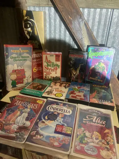 Have a lot of hundreds of VHS - all different types - genres Will be selling them all off , starting...