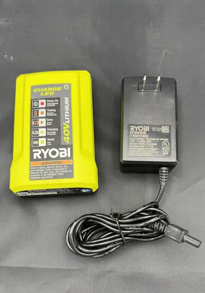 Ryobi 40V Lithium-Ion Charger, View more