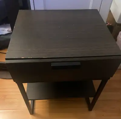Nightstand With Drawer, View more