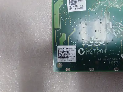 Dell 00FCGN Broadcom N27204 Dual Port Ethernet Card FP, View more