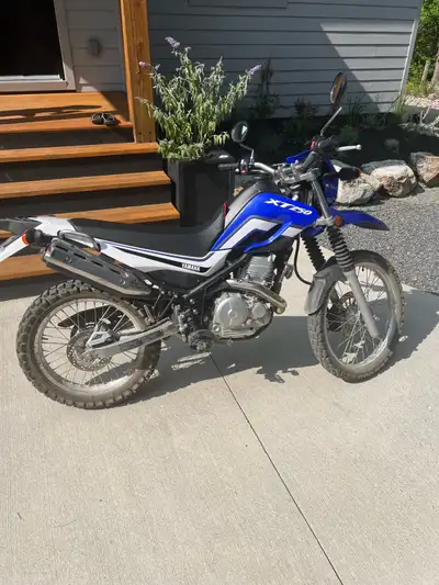Looking to sell my 2015 Yamaha XT250, a reliable and versatile dual-sport motorcycle with low kilome...