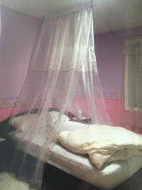 Custom made Canopy Bed Curtains  - every girl's dream