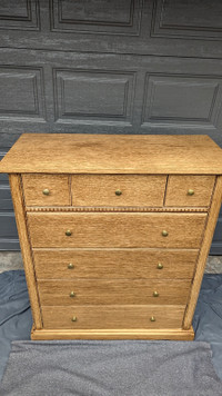Dresser - 7 drawer - pottery barn/ RH inspired refinsihed