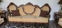 Antique couch set for sale - luxury European style.