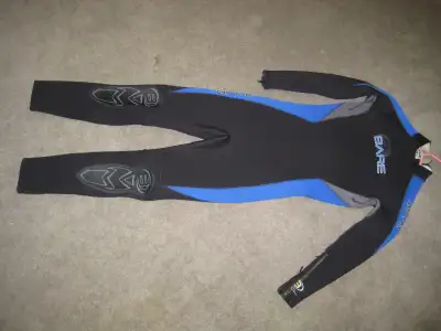 full body suit says 14 year old, but it is small. $40 also have a small scuba short suit. $20 gloves...