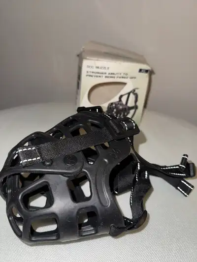 Keep your furry friend comfortable and secure with this basket dog muzzle. It's designed to prevent...
