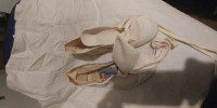 Rare New CEBO 1960,s Old School White Sneakers  Running Shoe