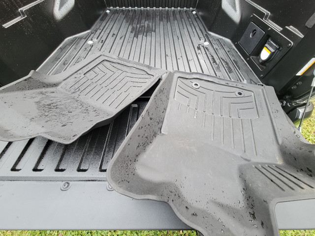 2016 Toyota Tacoma weathertech HP floor mats front and rear in Other Parts & Accessories in Strathcona County