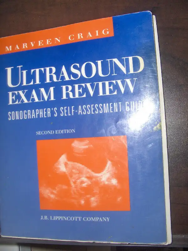Different Ultrasound exam reviews, Questions and answers in Textbooks in City of Toronto - Image 3